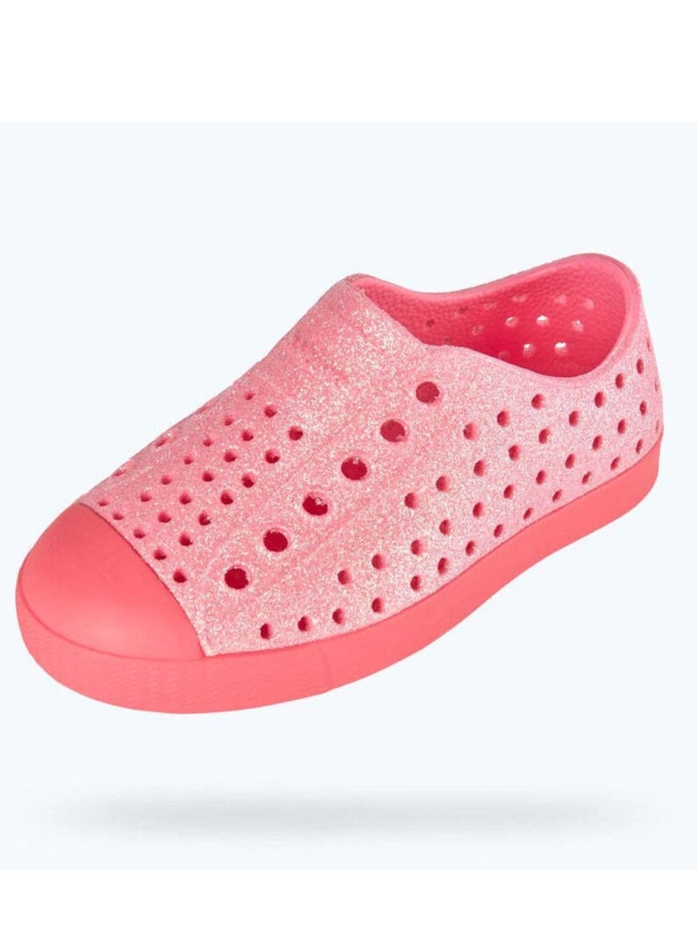 Native Kids Jefferson BLING Sandals Shoes - Floyd Bling/Floyd Pink